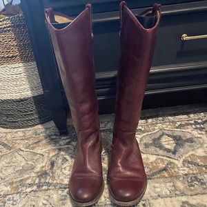 Frye Melissa boots Cognac